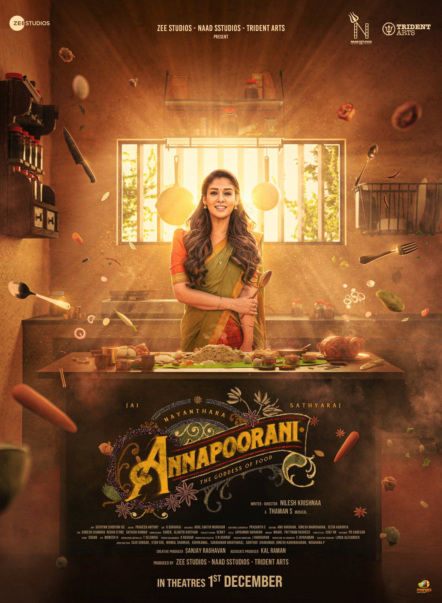 Annapoorani (2023) Hindi Dubbed Movie