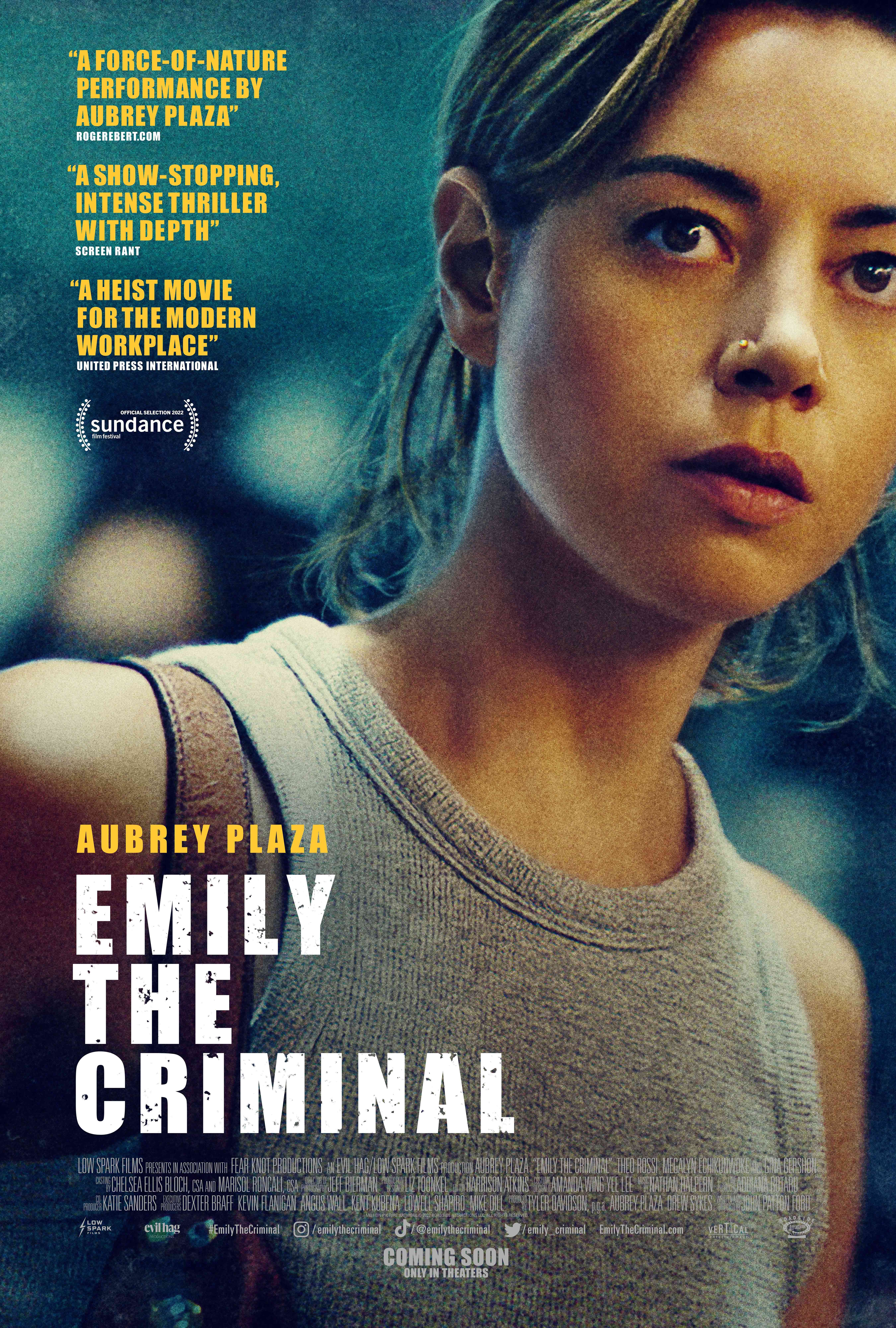 Emily the Criminal (2022) Hindi Dubbed Full Movie