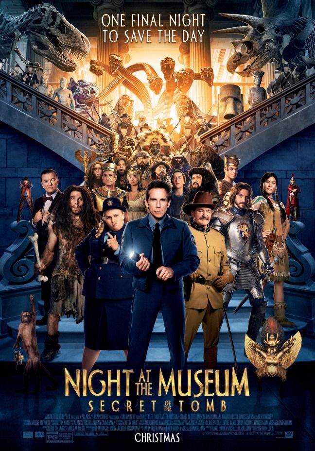 Night at the Museum Secret of the Tomb  (2014) Hindi Dubbed Movie