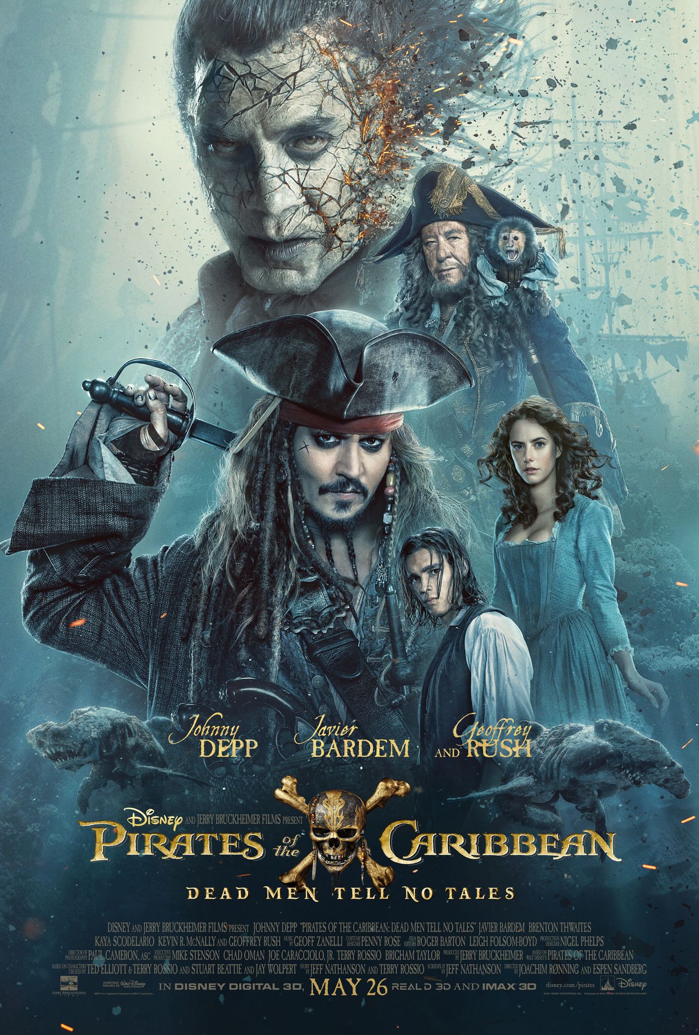 Pirates of the Caribbean Dead Men Tell No Tales (2017) Hindi Dubbed Movie