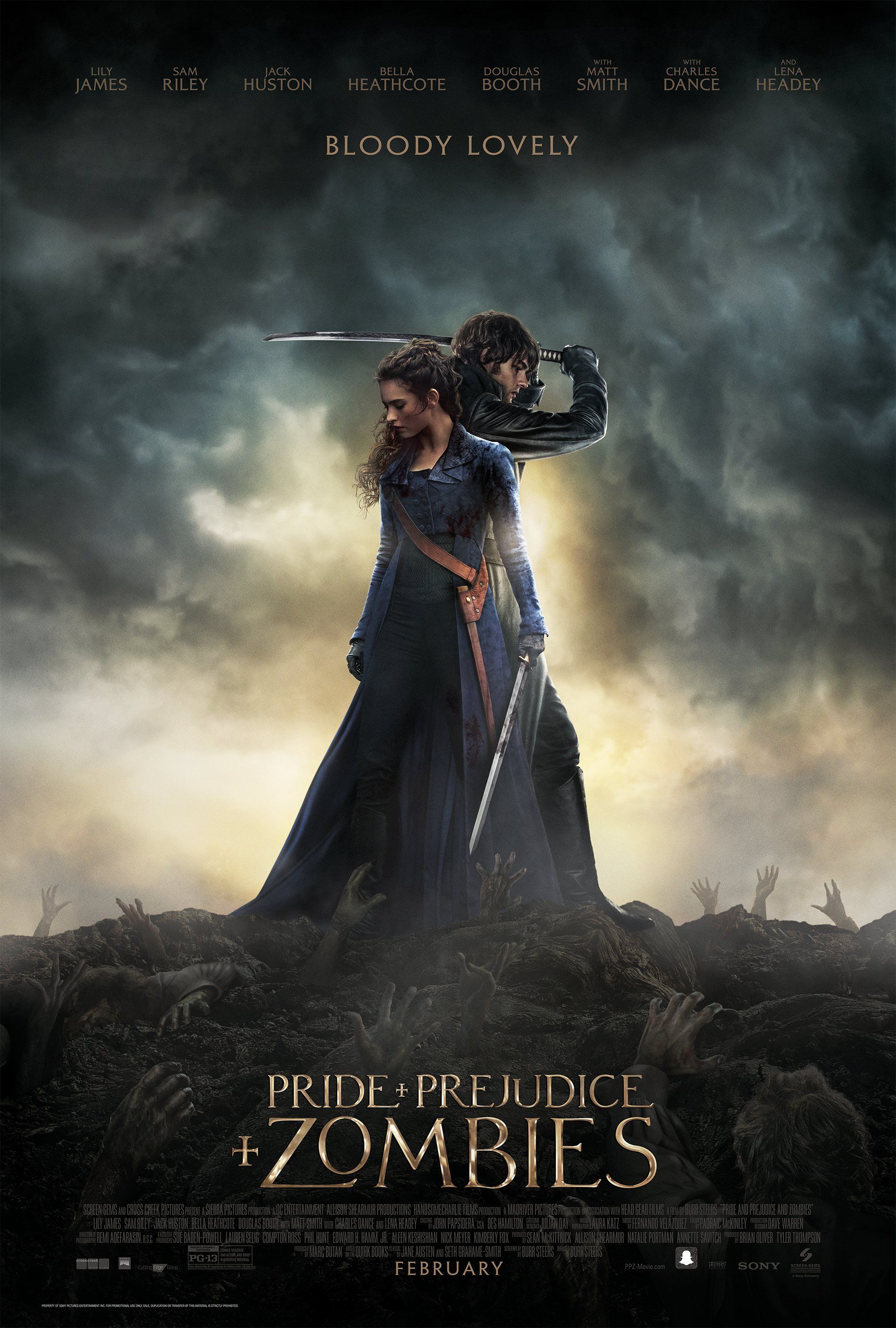 Pride and Prejudice and Zombies (2016) Hindi Dubbed Movie