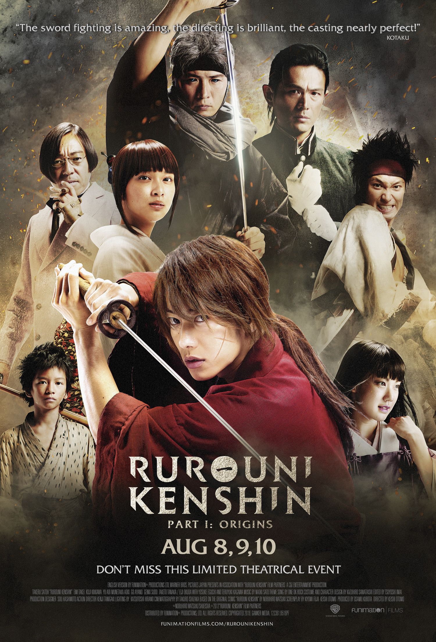 Rurouni Kenshin Part I Origins (2012) Hindi Dubbed Full Movie