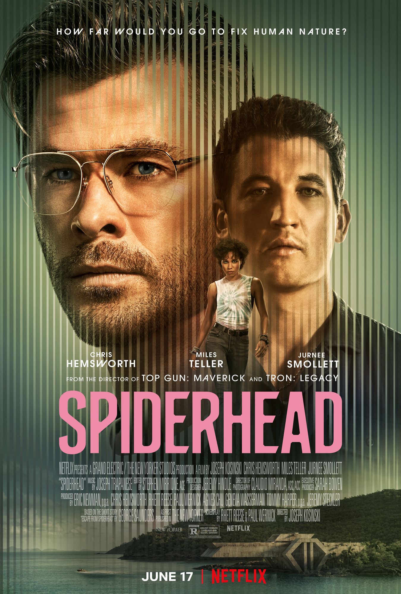 Spiderhead (2022) Hindi Dubbed Movie