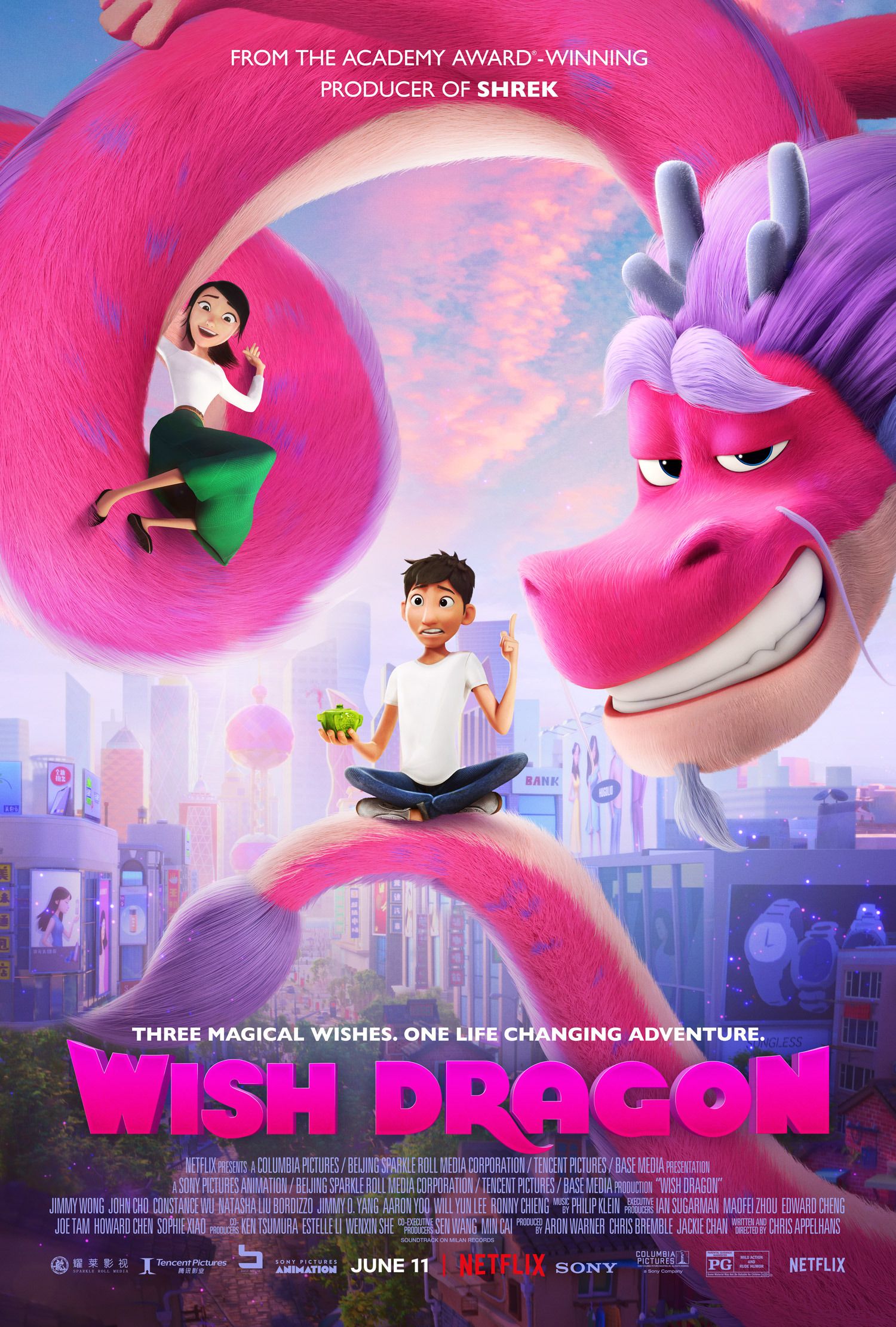 Wish Dragon (2022) Hindi Dubbed Movie