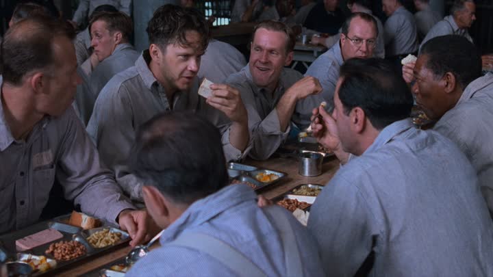 Screenshot Of The Shawshank Redemption (1994) Hindi Dubbed Full Movie