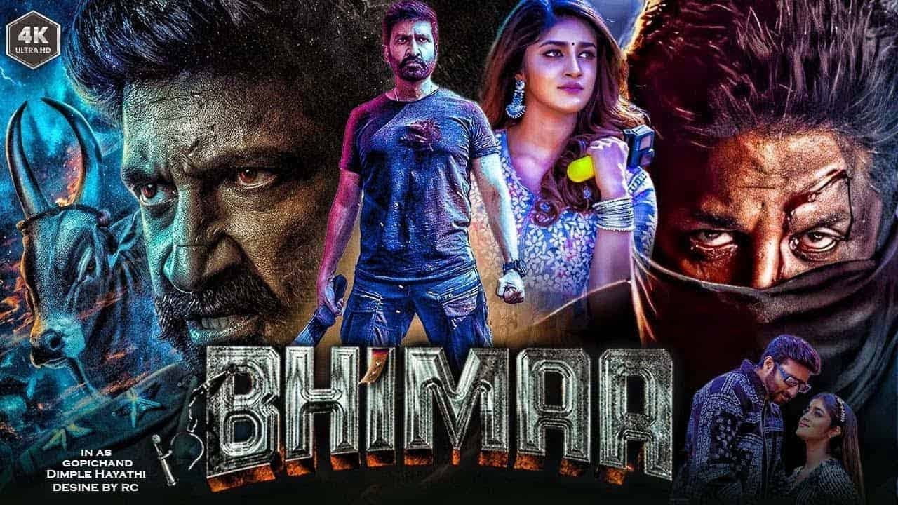 Bhimaa (2024) Hindi Dubbed Full Movie