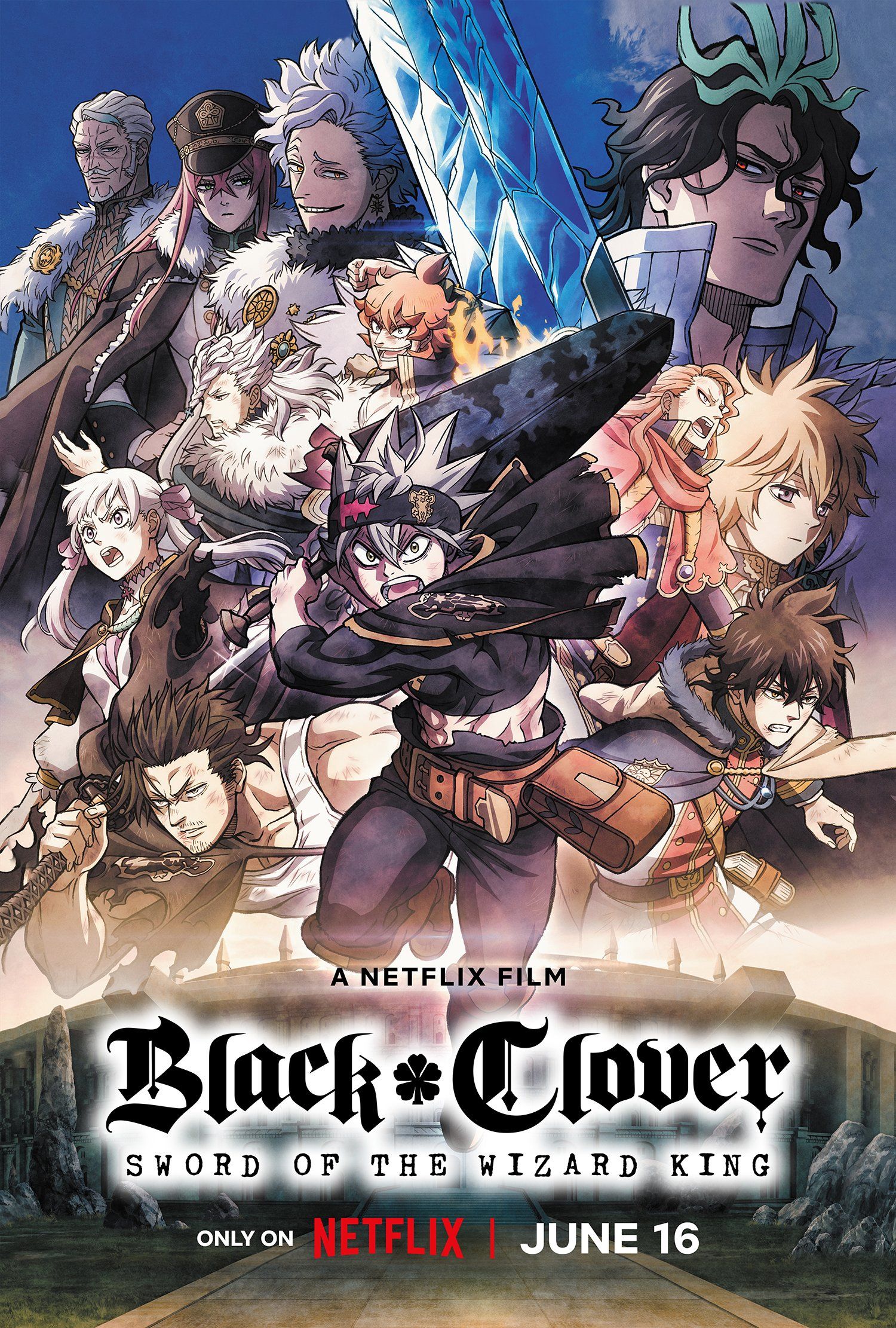 Black Clover Sword of the Wizard King (2023) Hindi Dubbed Movie