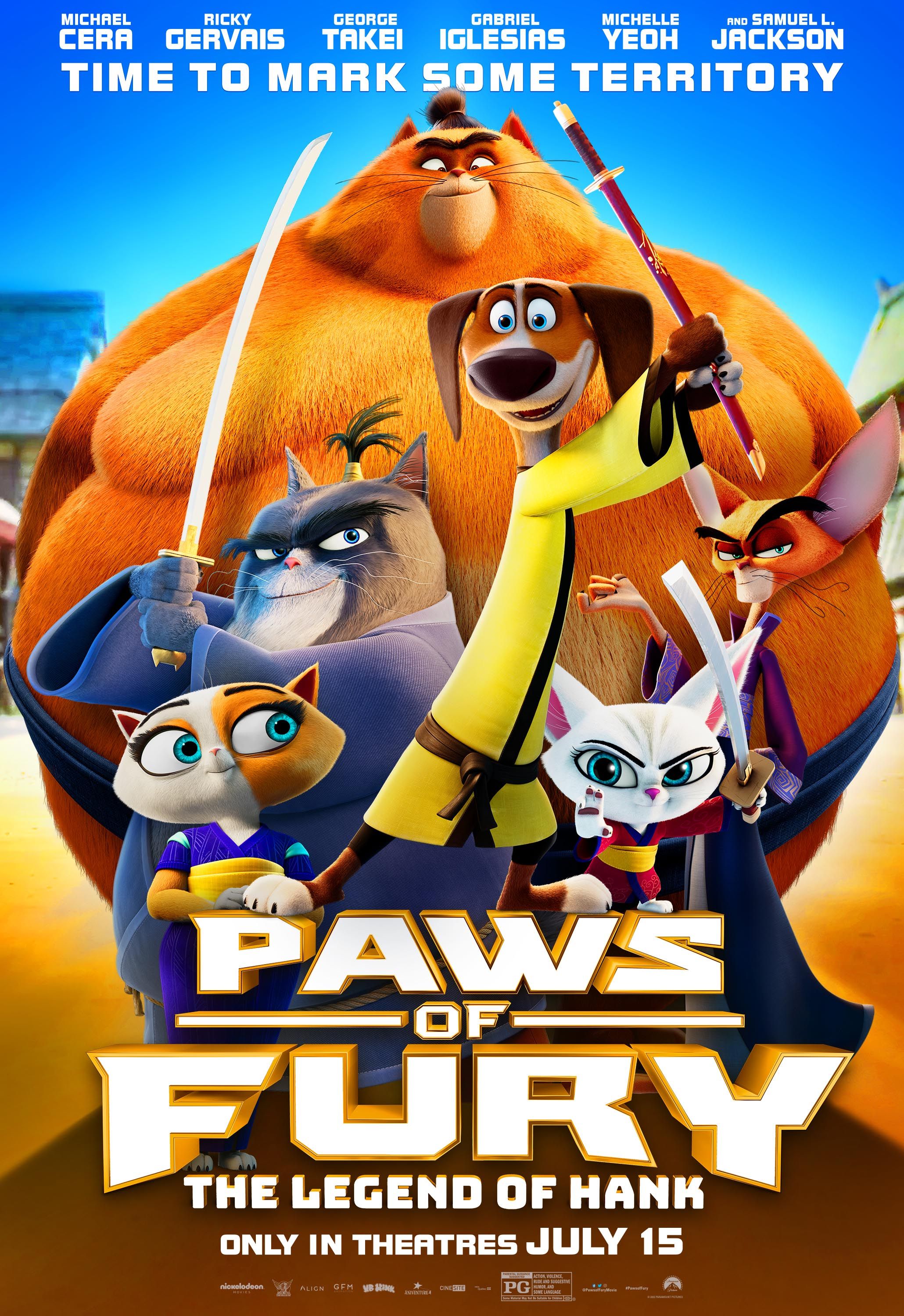 Paws of Fury The Legend of Hank (2022) Hindi Dubbed Movie