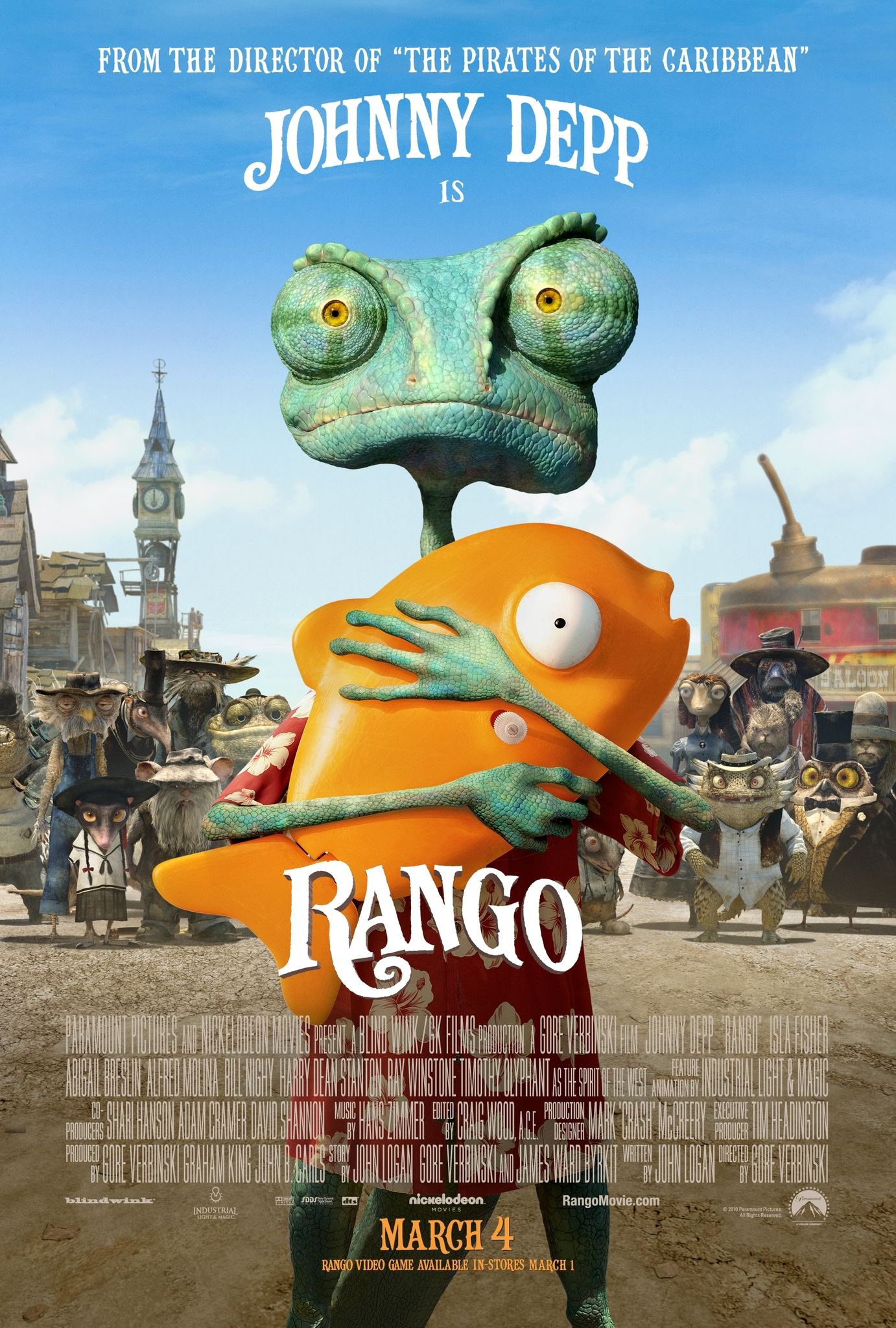Rango (2011) Hindi Dubbed Full Movie