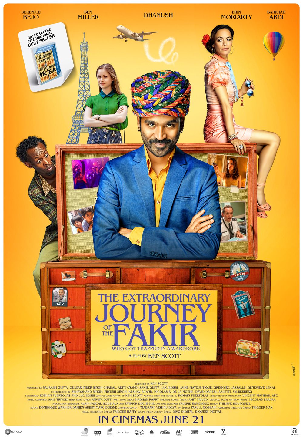 The Extraordinary Journey of the Fakir (2018) Hindi Dubbed Movie