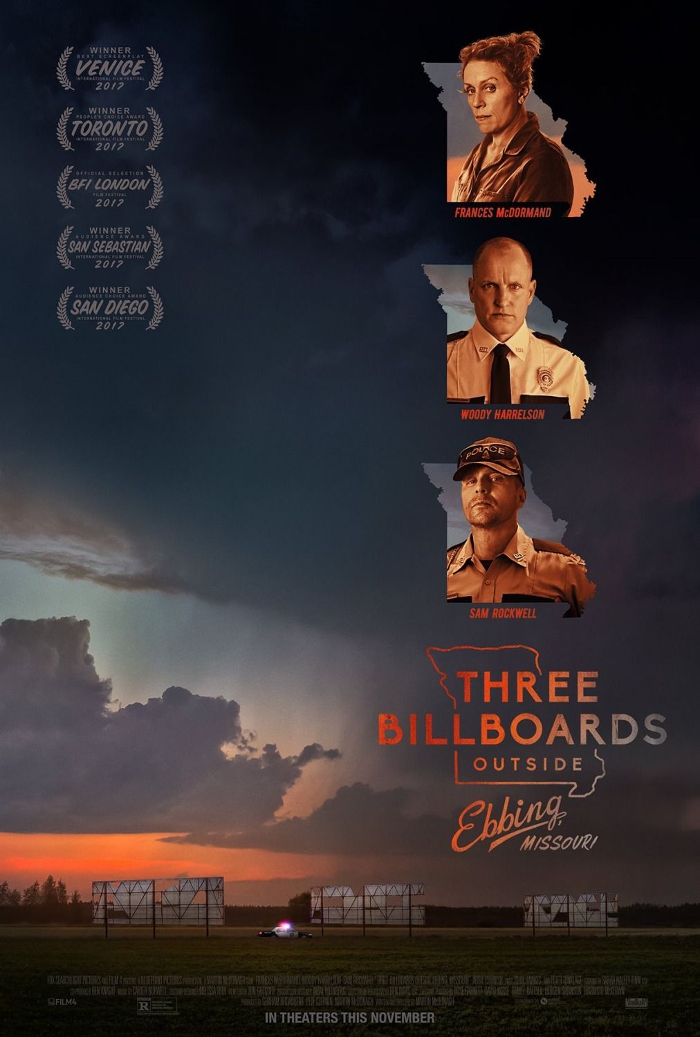 Three Billboards Outside Ebbing Missouri (2017) Hindi Dubbed Full Movie