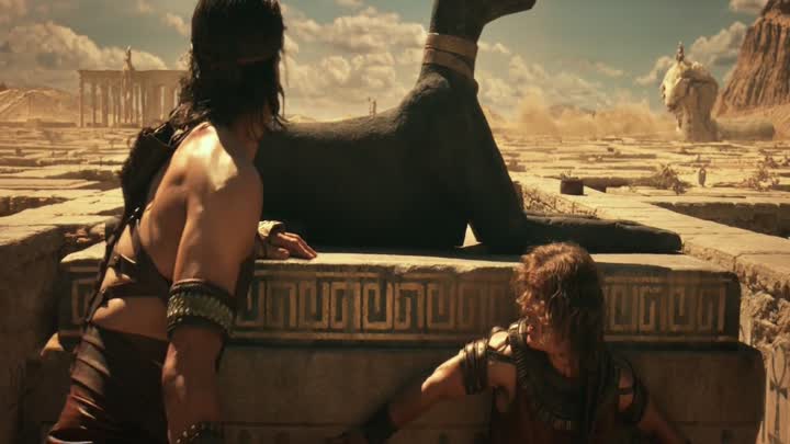 Screenshot Of Gods of Egypt (2016) Hindi Dubbed Full Movie