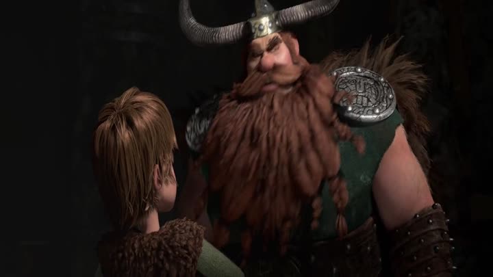 Screenshot Of How to Train Your Dragon (2010) Hindi Dubbed Full Movie