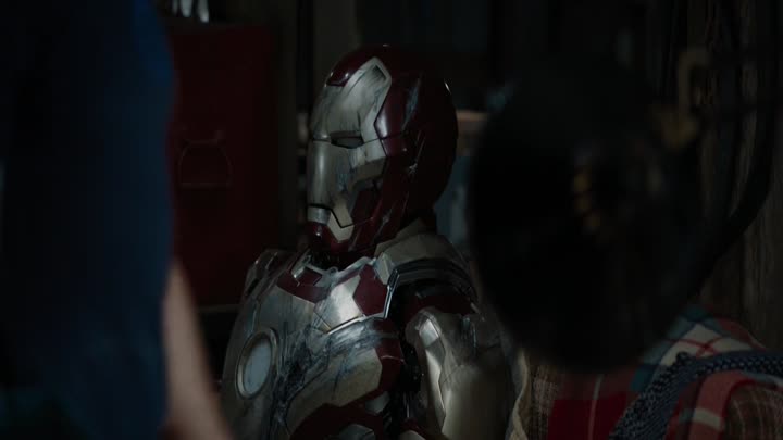 Screenshot Of Iron Man 3 (2013) Hindi Dubbed Full Movie