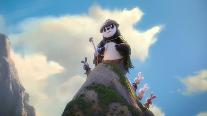 Screenshot Of Kung Fu Panda 4 (2024) Hindi Dubbed Full Movie