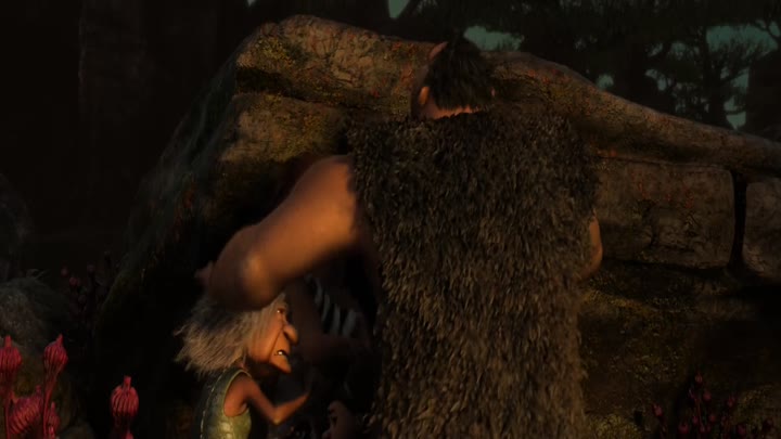Screenshot Of The Croods (2013) Hindi Dubbed Full Movie
