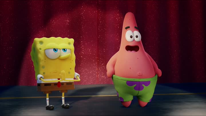 Screenshot Of The SpongeBob Movie Sponge on the Run  (2020) Hindi Dubbed Full Movie