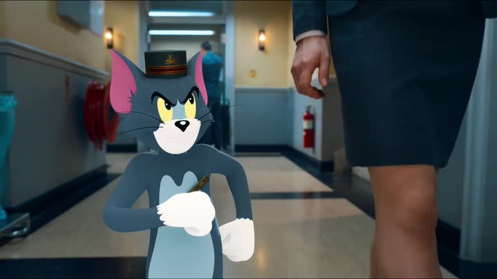 Screenshot Of Tom and Jerry (2021) Hindi Dubbed Full Movie